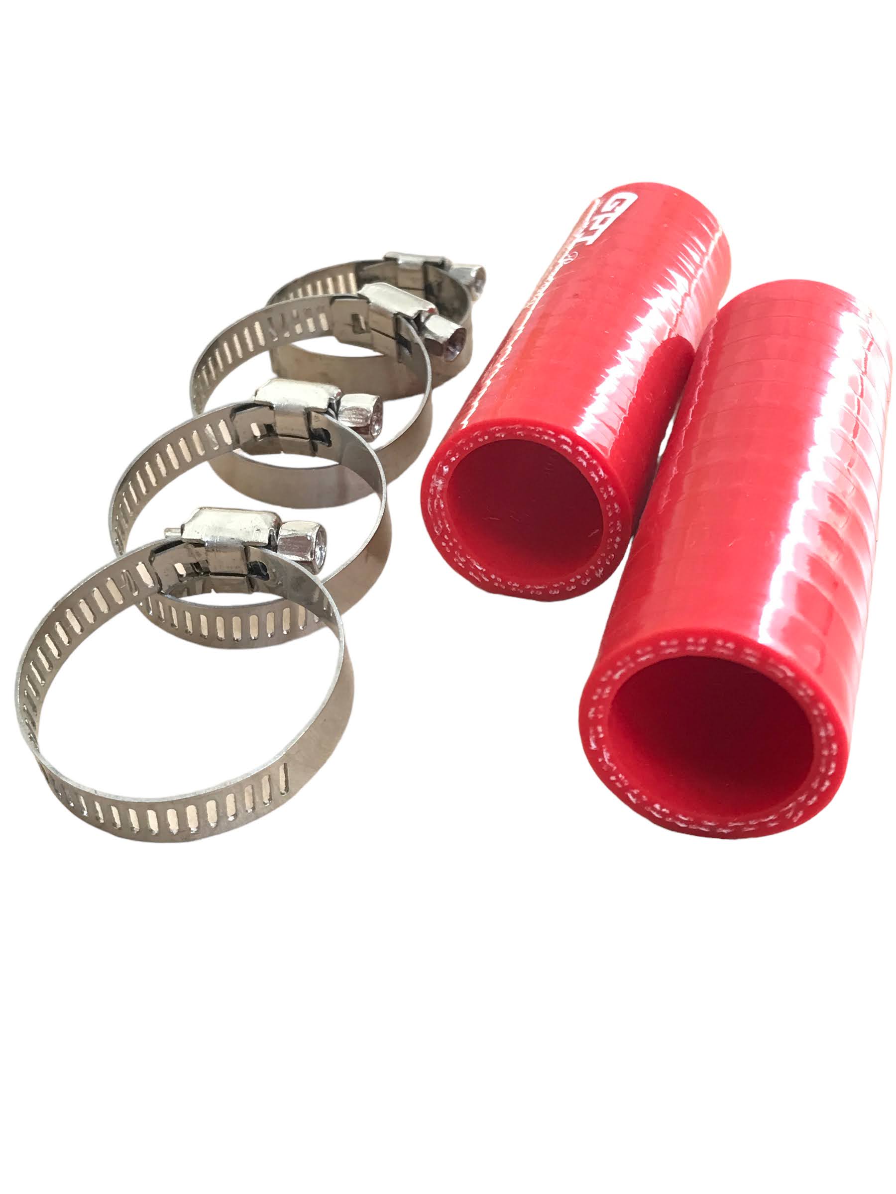  all-purpose red silicon hose 2 ps 5cm clamp radiator bike DIY custom coolant coolant. to the exchange engine swap modified 