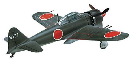 ハセガワ 三菱 A6M5c 零式 艦上戦闘機 52型 丙（1/32スケール ST帯 ST4 088542） ミリタリー模型の商品画像