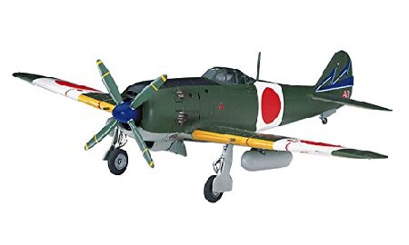 ハセガワ 中島 四式 戦闘機 疾風（1/72スケール A帯 A4 011342） ミリタリー模型の商品画像