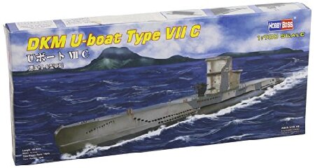 ホビーボス Uボート VII C（1/700スケール 潜水艦 87009） ミリタリー模型の商品画像