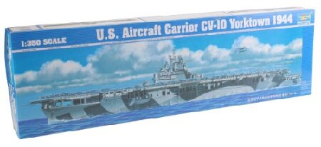 トランペッター 米海軍 空母 CV-10 ヨークタウン（1/350スケール 航空母艦シリーズ 05603） ミリタリー模型の商品画像