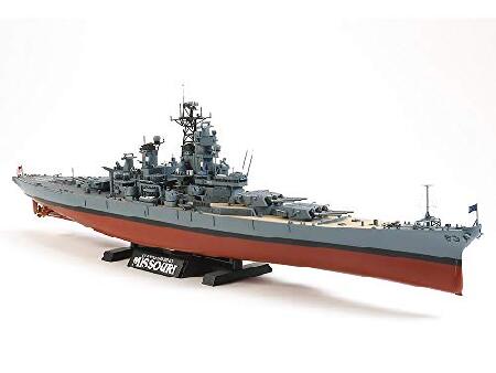 タミヤ アメリカ海軍 戦艦 BB-63 ミズーリ 1991年仕様（1/350スケール 艦船 No.29 78029） ミリタリー模型の商品画像