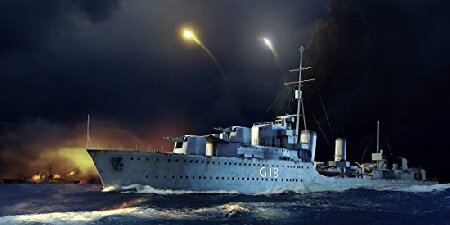 トランペッター イギリス海軍 駆逐艦 HMS ズールー 1941（1/350スケール 05332） ミリタリー模型の商品画像