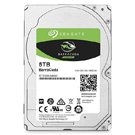 Seagate ST5000LM000 ［BarraCuda 5TB］ BarraCuda（Seagate） 内蔵型ハードディスクドライブの商品画像