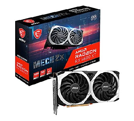 MSI Radeon RX 6600 XT MECH 2X 8G OC グラフィックボード、ビデオカードの商品画像