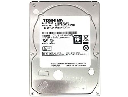 TOSHIBA MQ04ABB400 ［MQ04 4TB］ 内蔵型ハードディスクドライブの商品画像