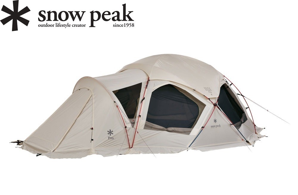 最終価格ドックドームpro.6アイボリー(テントのみ)新品未使用　① Snow Peak ドックドーム Pro.6（アイボリー） ドーム型テント - 最安値