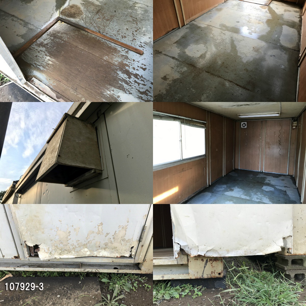 107929 中古 格安現状販売 5.4m ユニットハウス コンテナ プレハブ