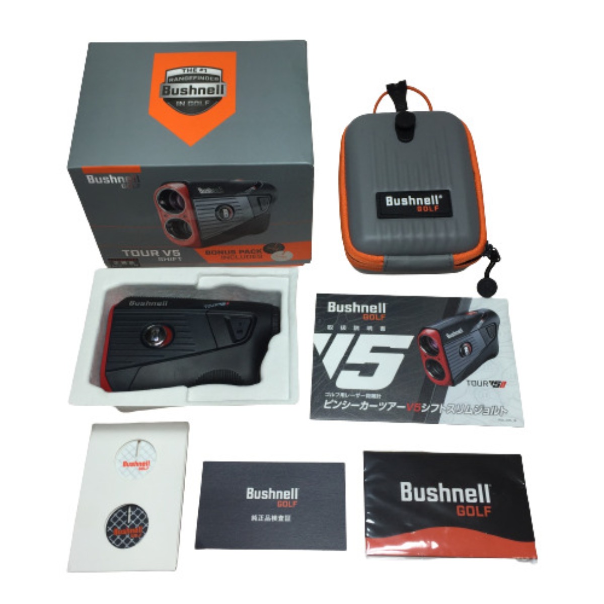 Bushnell ピンシーカー ツアー V5 シフト ジョルト レーザー距離計 ゴルフ用距離計の商品画像