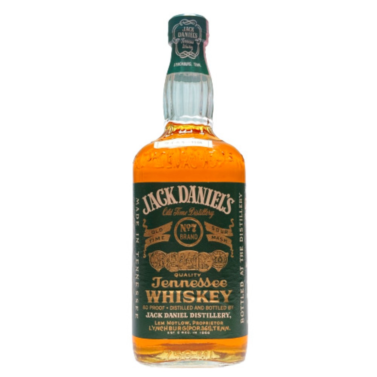 JACK DANIEL'S 150th Birthday 1850to2000 Tennessee Whiskey 45度