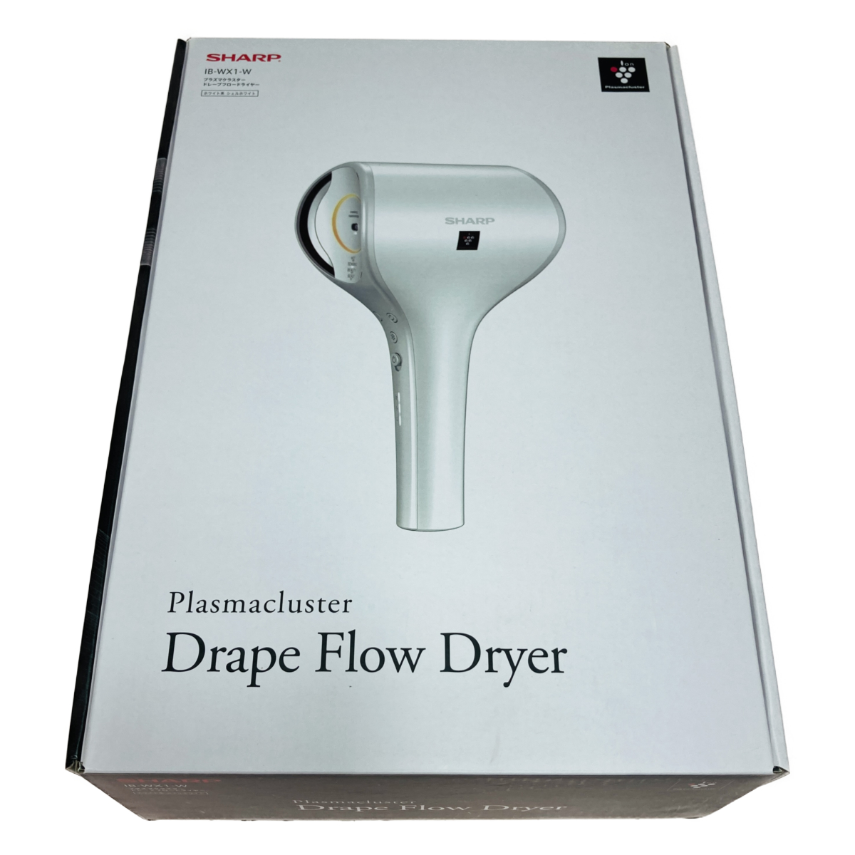 中古 SHARPシャープ IB-WX1-W プラズマクラスター搭載ドライヤー 中古 SHARPシャープ IB-WX1-W プラズマクラスター搭載ドライヤー