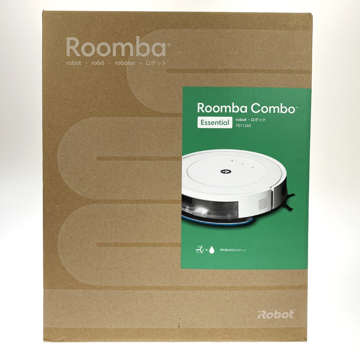 iRobot iRobot Roomba Combo Essential robot Y011060（ブラック