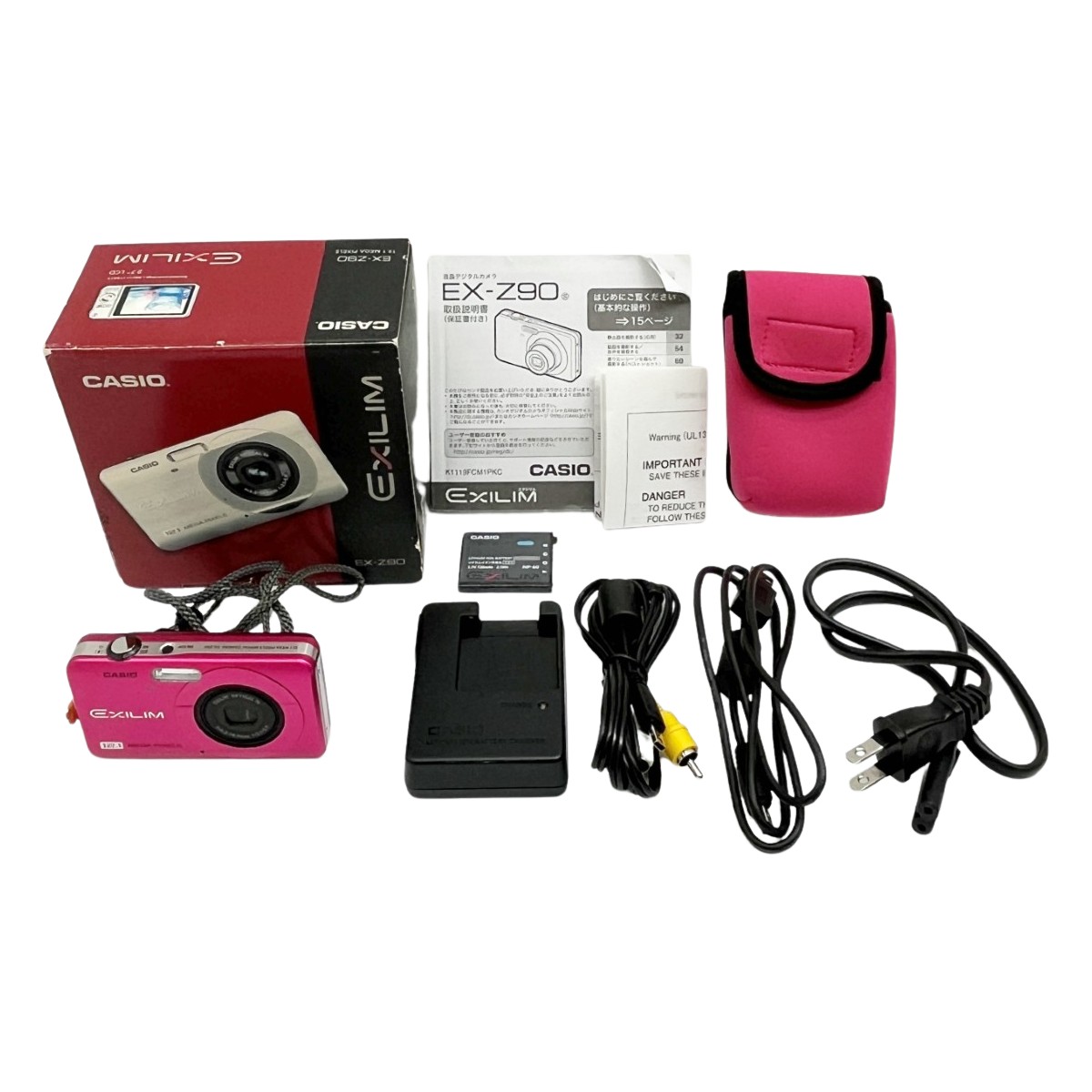 CASIO EXILIM EX-Z90 コンパクトデジタルカメラ ピンク Amazon | CASIO デジタルカメラ EXILIM EX-Z90 ピンク EX-Z90PK