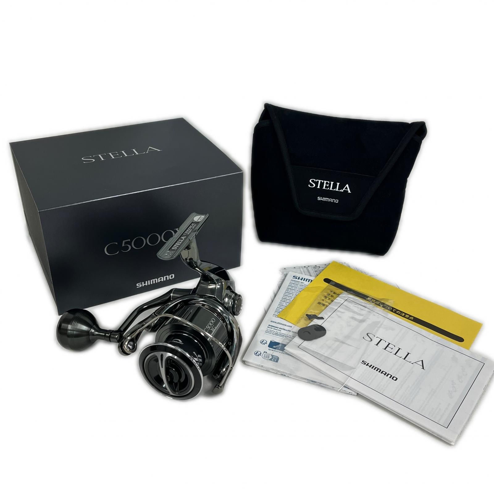 シマノ 22 ステラ C5000XG スピニングリール - 最安値・価格比較
