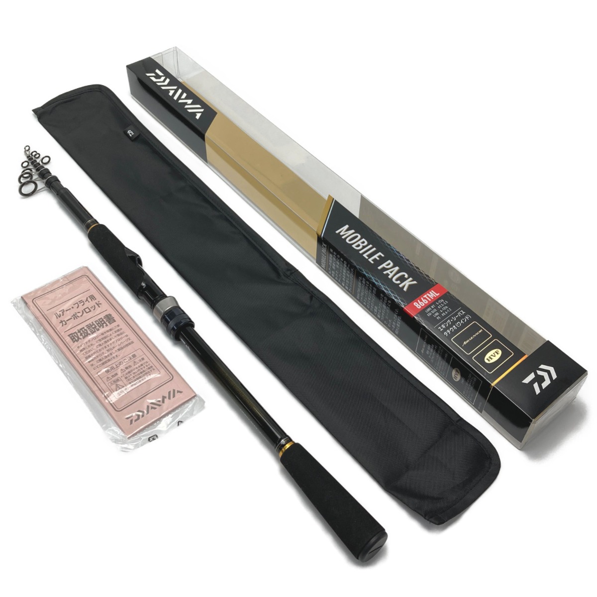 DAIWA（釣り） 22 ダイワ モバイルパック 866TML 釣り　ルアーロッドの商品画像