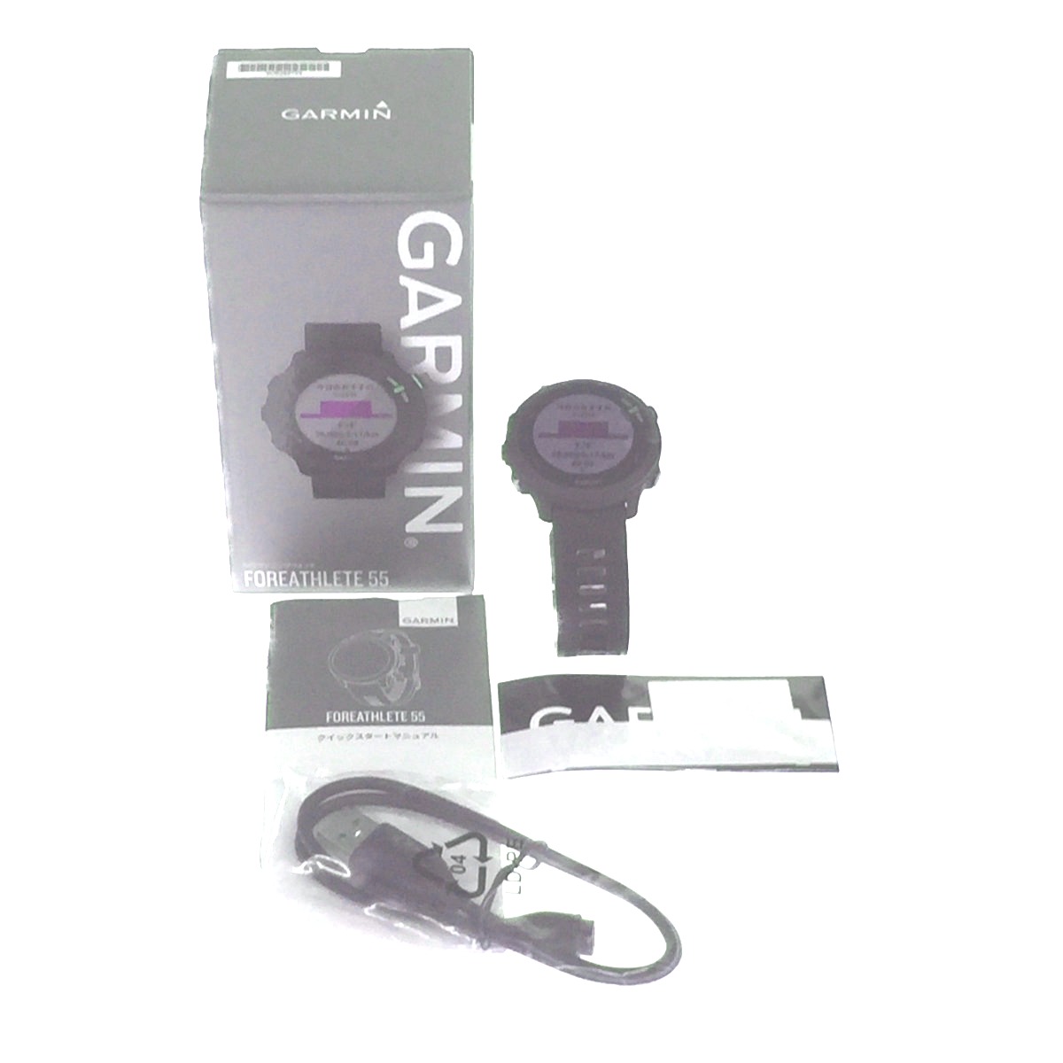 GARMIN ForeAthlete 55 Black 010-02562-40 ForeAthlete ランニングウォッチの商品画像