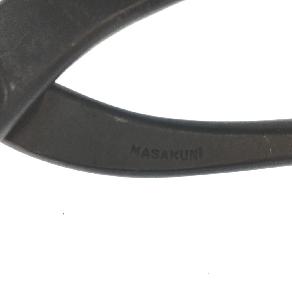 ^^ MASAKUNI. страна произведение бонсай инструмент корень порез . черный 18cm немного царапина . загрязнения есть 