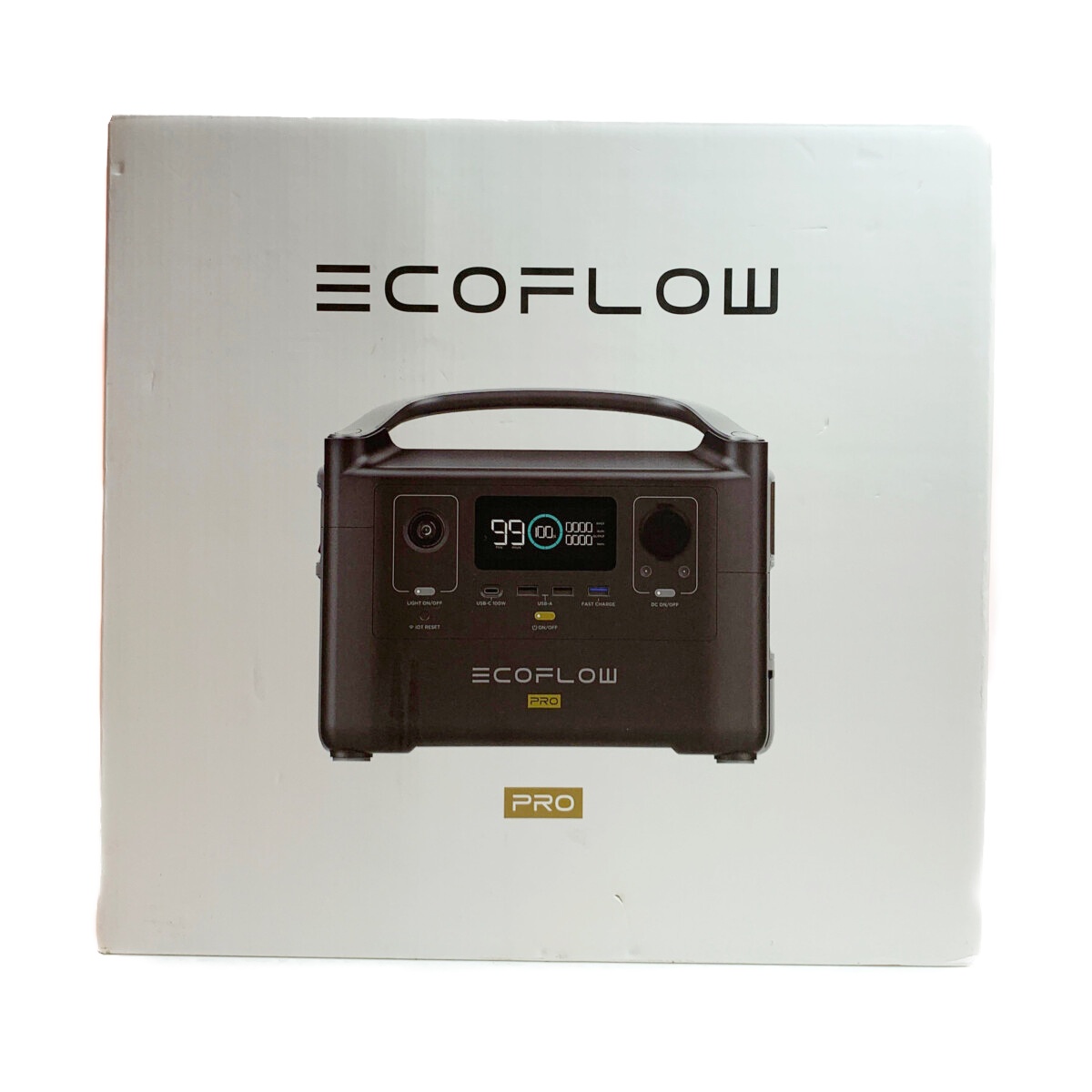 ECOFLOW RIVER Pro （ポータブル電源 720Wh/最大1200W 10台同時電力