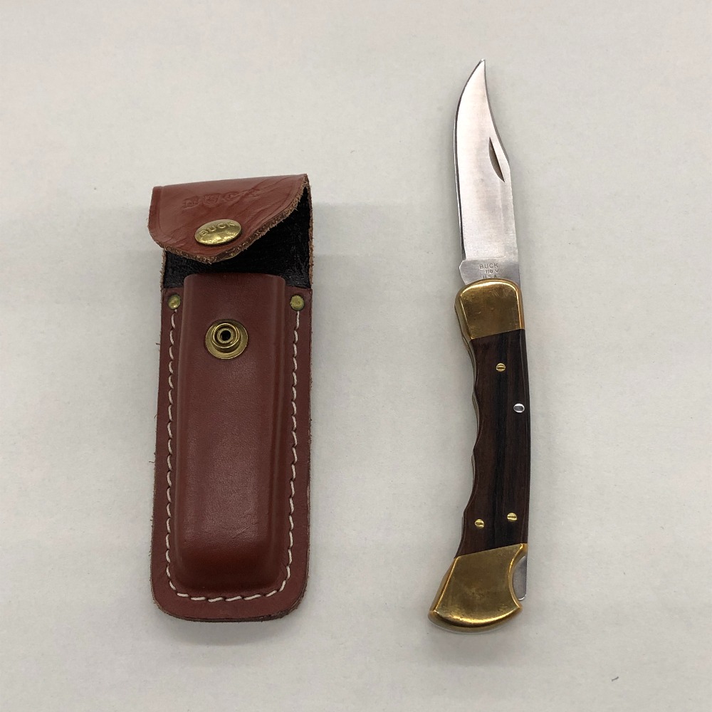 ΣΣ BUCK задний 1989 складной Hunter нож 110 заметная царапина . загрязнения нет 