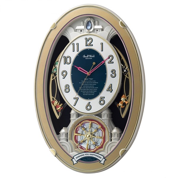 新品♡Small World電波時計 30曲メロディ付 報時付掛時計 リズム時計 2025年最新】rhythm 掛時計・柱時計の人気アイテム - メルカリ