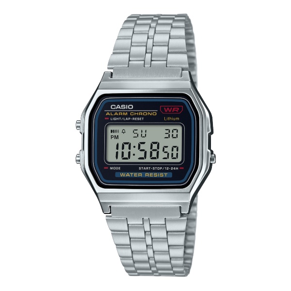 カシオ CASIO Collection STANDARD A159WA-N1JH（シルバー）の商品画像