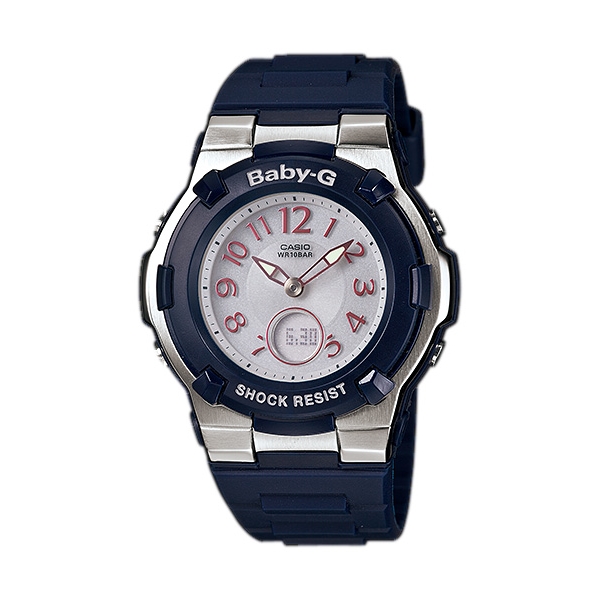 CASIO BABY-G 電波ソーラー BGA-1100-2BJF （ネイビー） BABY-G レディースウォッチの商品画像