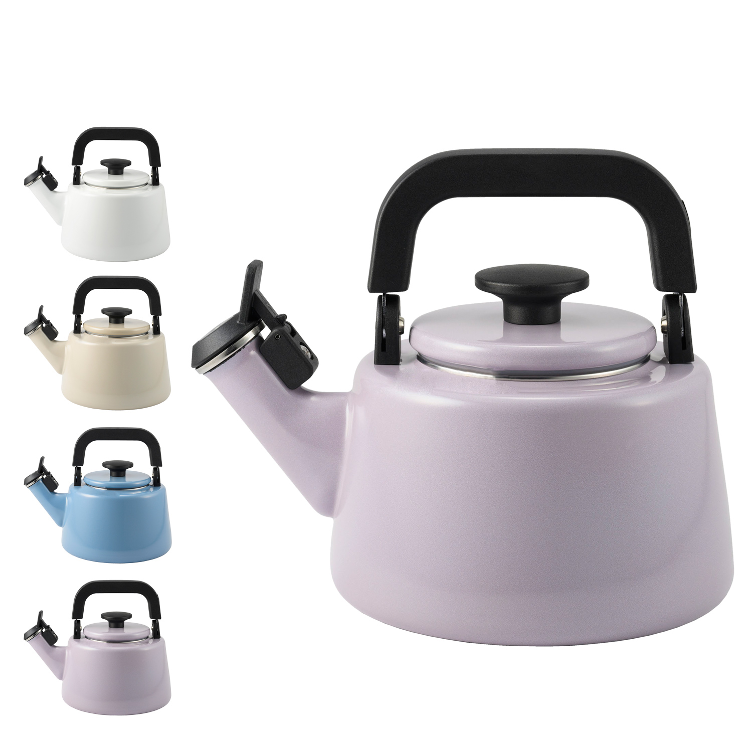 コットンプラスシリーズ 2.1L 笛吹ケトル CTP-2.1WK.W（ホワイト）の商品画像