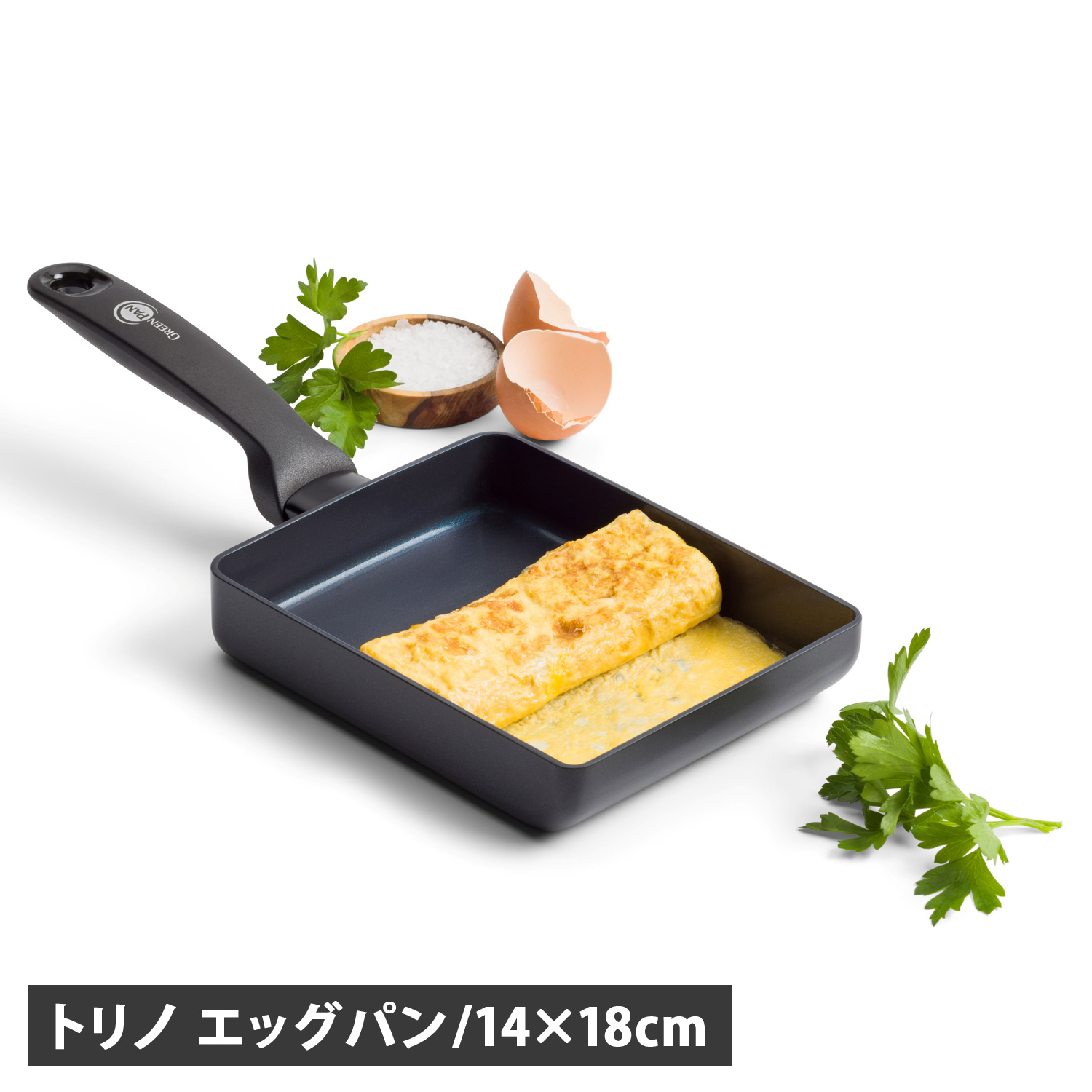 ASAHI（食器、カトラリー） 食楽工房 純銅玉子焼き 10×15cm CNE133 食