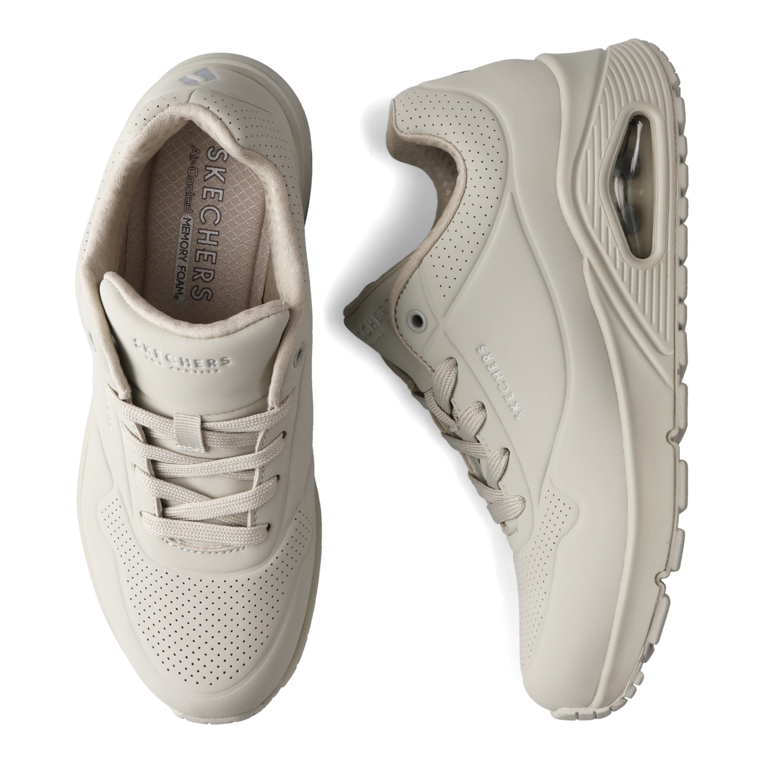 SKECHERS ウノ スタンドオンエア 73690 （オフホワイト）の商品画像