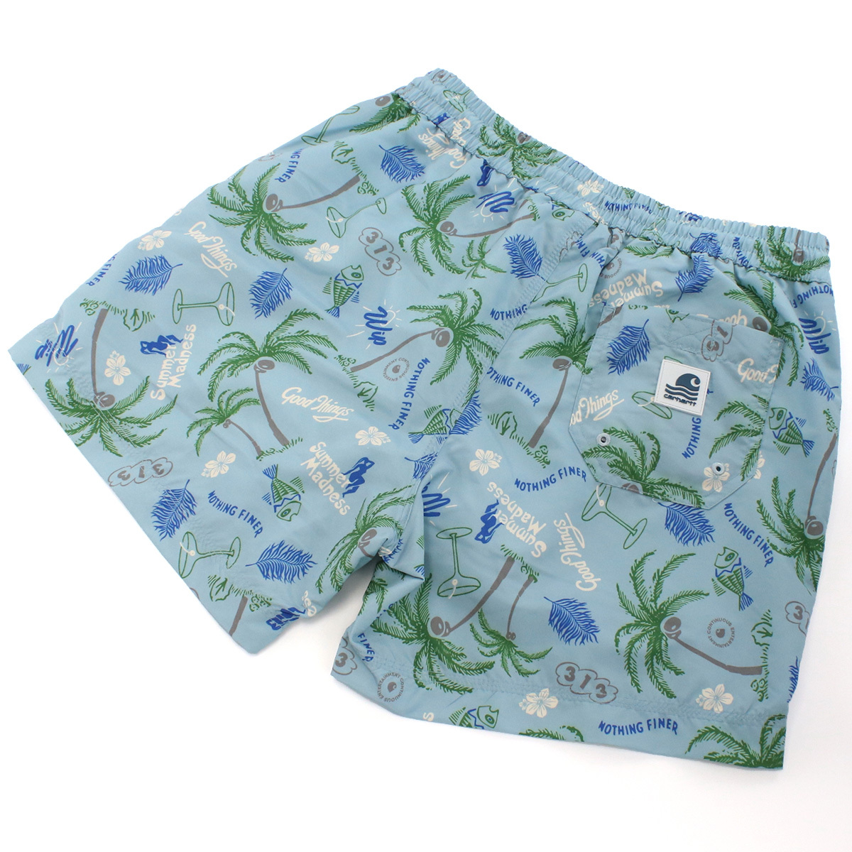  Carhartt carhartt мужской - купальный костюм брюки I030258 FROSTED BLUE оттенок голубого swim-01 pants-01
