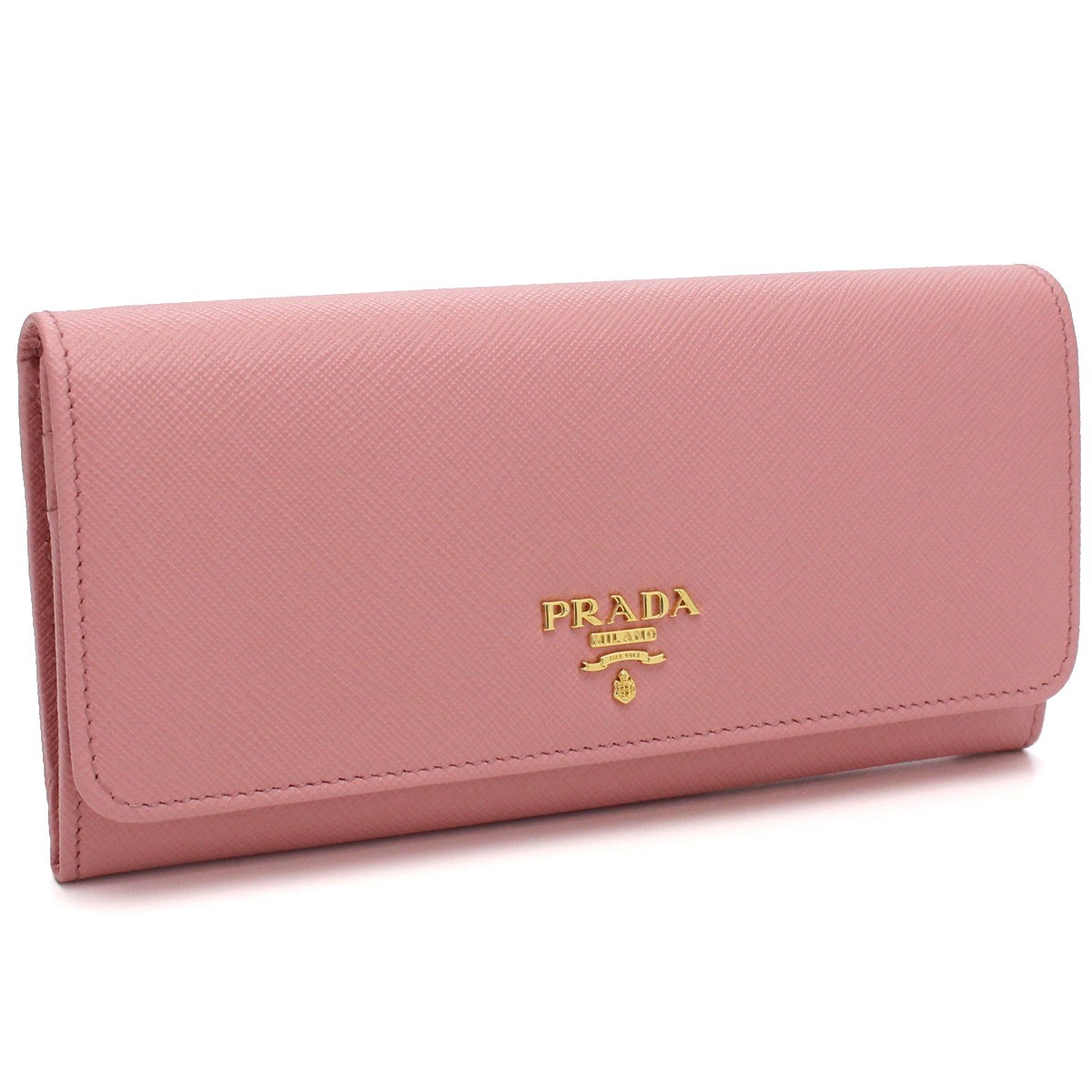 PRADA サフィアーノメタル 二つ折り長財布 1MH132 QWA F0442 （PETALOピンク） レディース長財布 - 最安値・価格