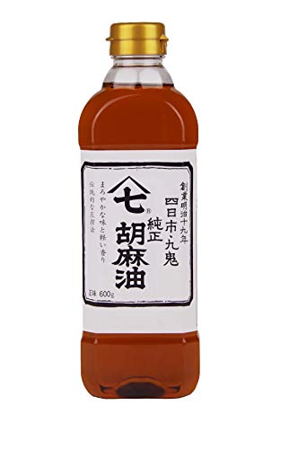 九鬼 ヤマシチ純正胡麻油 600g×1本の商品画像