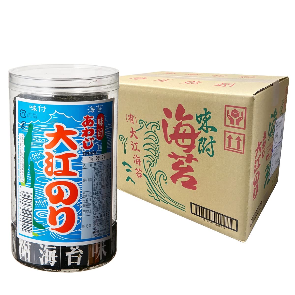 大江海苔 あわじ大江のり 48枚入×30個 味付け海苔の商品画像