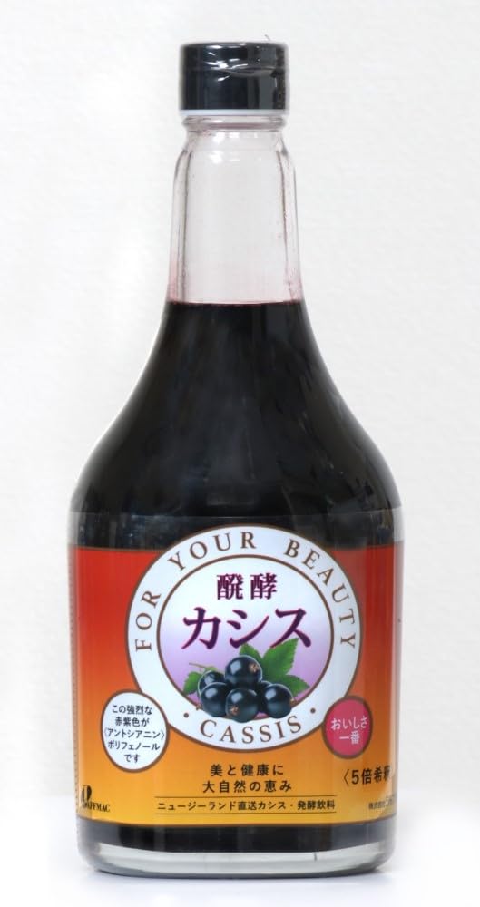 jaf Mac .. black currant 565ml× 2 шт полифенол departure .5 раз разбавление сломан материал 