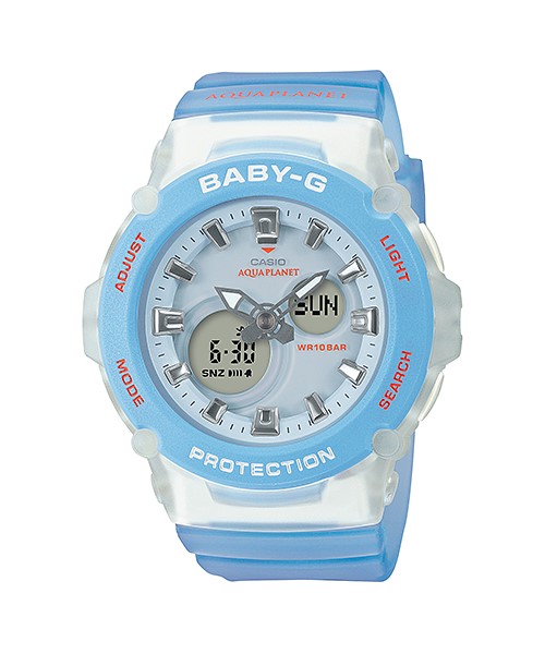 プチプチ梱包 新品 BABY-G アクアプラネット コラボ BGA-270AQ-2AJR