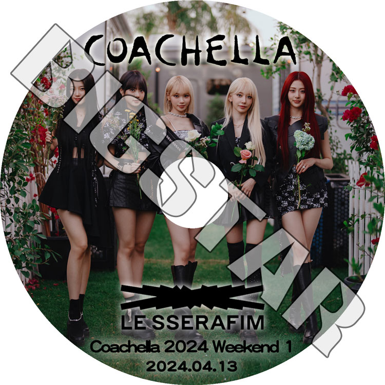 K-POP DVD LE SSERAFIM COACHELLA 2024 WEEKEND 1 2024.04.13 японский язык субтитры нет ruse черновой .mKPOP DVD