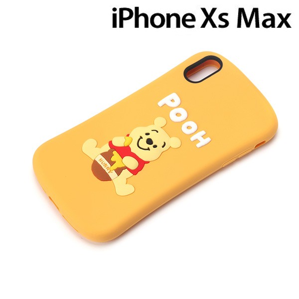 PGA iPhone XS Max用 ディズニー シリコンケース くまのプーさん PG-DCS530POO iPhone用ケースの商品画像