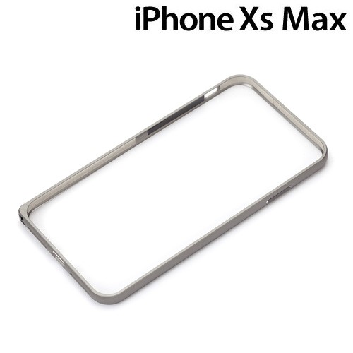 PGA iPhone Xs Max用 アルミニウムバンパー シルバー PG-18ZBP02SV iPhone用ケースの商品画像