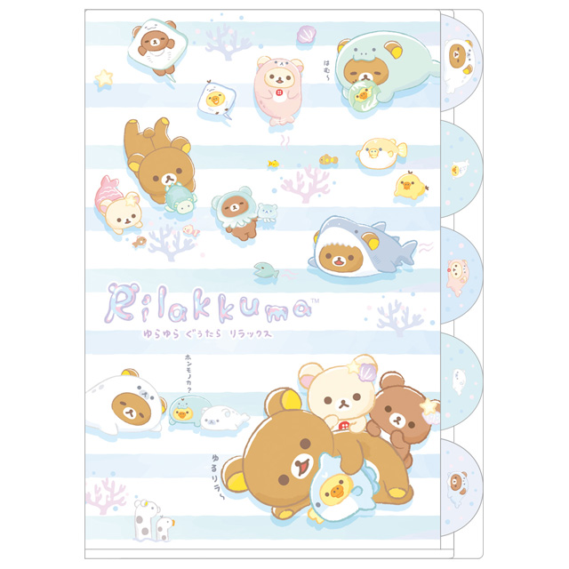  Rilakkuma ........ relax Thema указатель держатель (5 карман ) FA11301