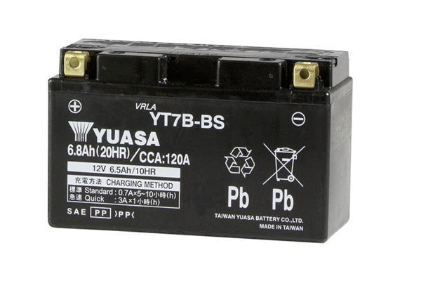  bike battery Taiwan Yuasa YT7B-BS YTX7B-4 interchangeable 7BBS Cygnus X Fi SE44 CIGNUS charge ending 1 years with guarantee new goods Yuasa battery 