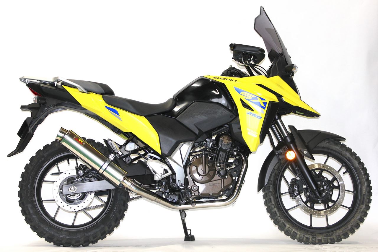 ステンレスマフラーType-S（スラッシュエンド）