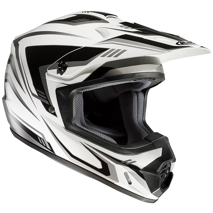 HJC CS-MXII EDGE XLサイズ（61～62cm）WHITE/BLACK バイク用　オフロードヘルメットの商品画像