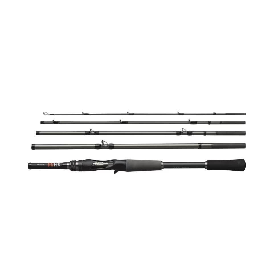 シマノ SHIMANO UNFIX モバイルゲームロッド S70MH-5 バスロッド - 最