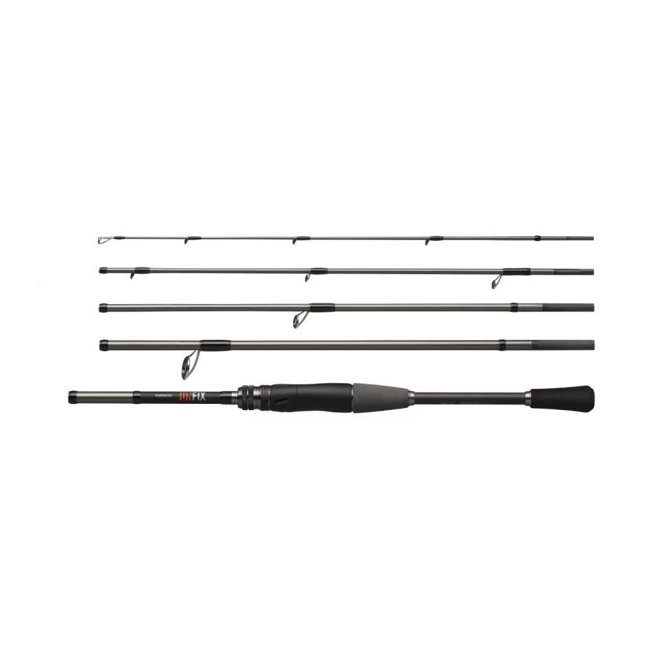 シマノ SHIMANO UNFIX モバイルゲームロッド B66MH-5 バスロッド - 最