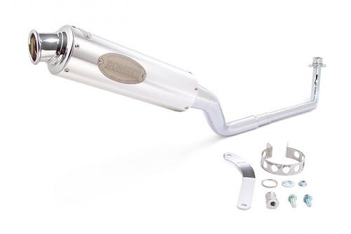 スペシャルパーツ武川 スクランブラーマフラー（モンキー125/2BJ