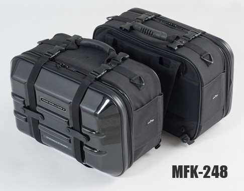 TANAX ツアーシェルケース2 アクティブオレンジ MFK-257 バイク用 