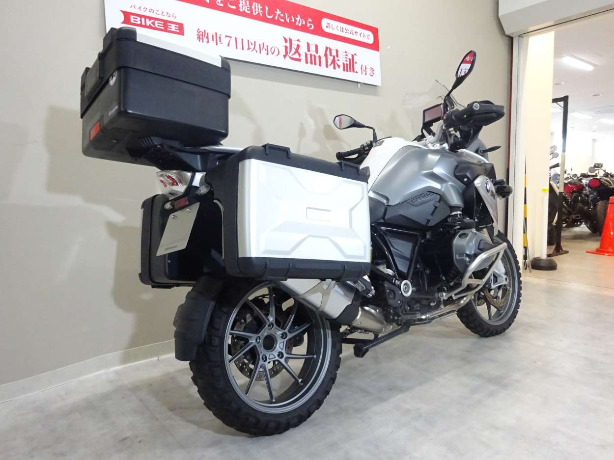 [ мотоцикл . одобрено б/у машина ]R1200GS 2015 год модели | оригинальная опция полный багажная сумка | защита двигателя | navi 