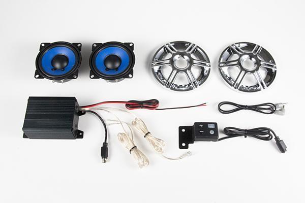  for motorcycle audio kit amplifier * speaker attached 12V car for new goods bike parts center 