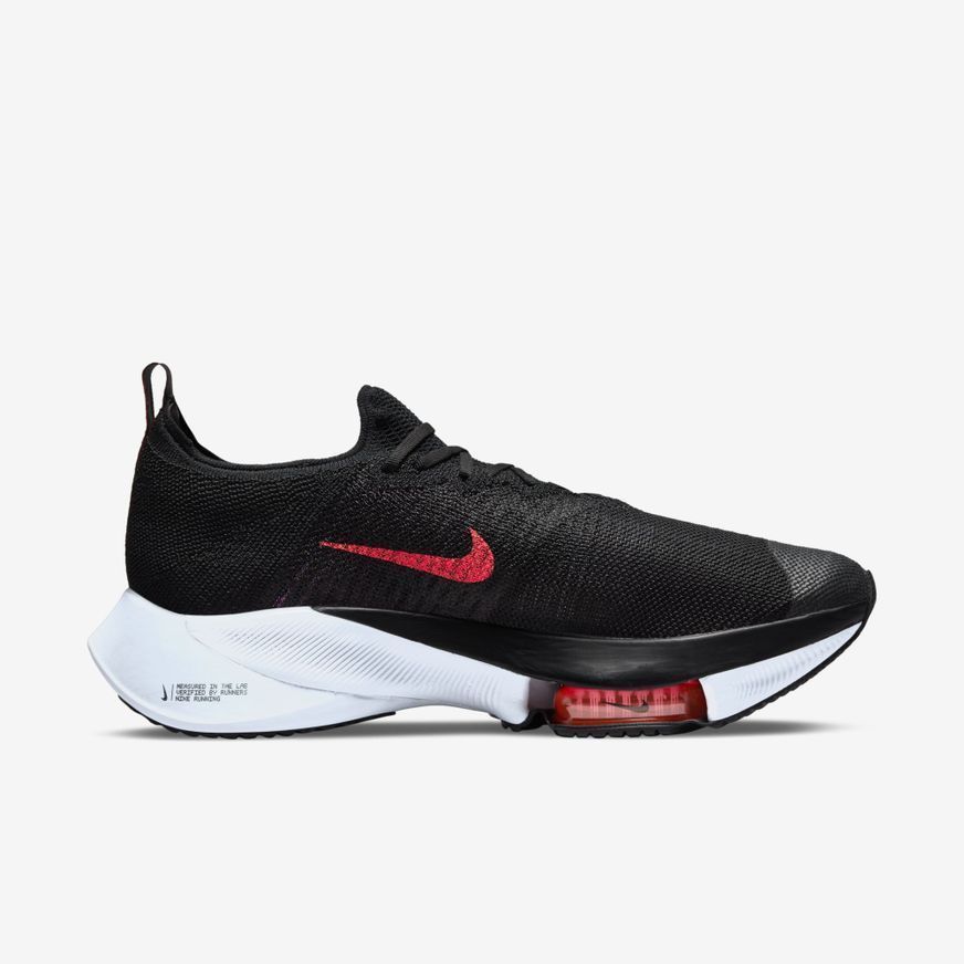 nike zoom fly flyknit black flash crimson