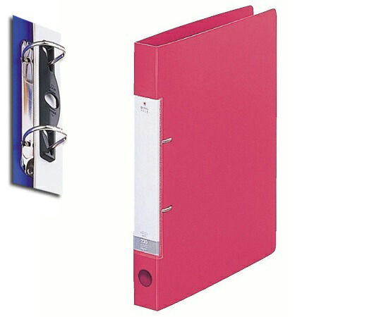 リクエスト D型リングファイル A4（赤）G2220-3 1冊の商品画像